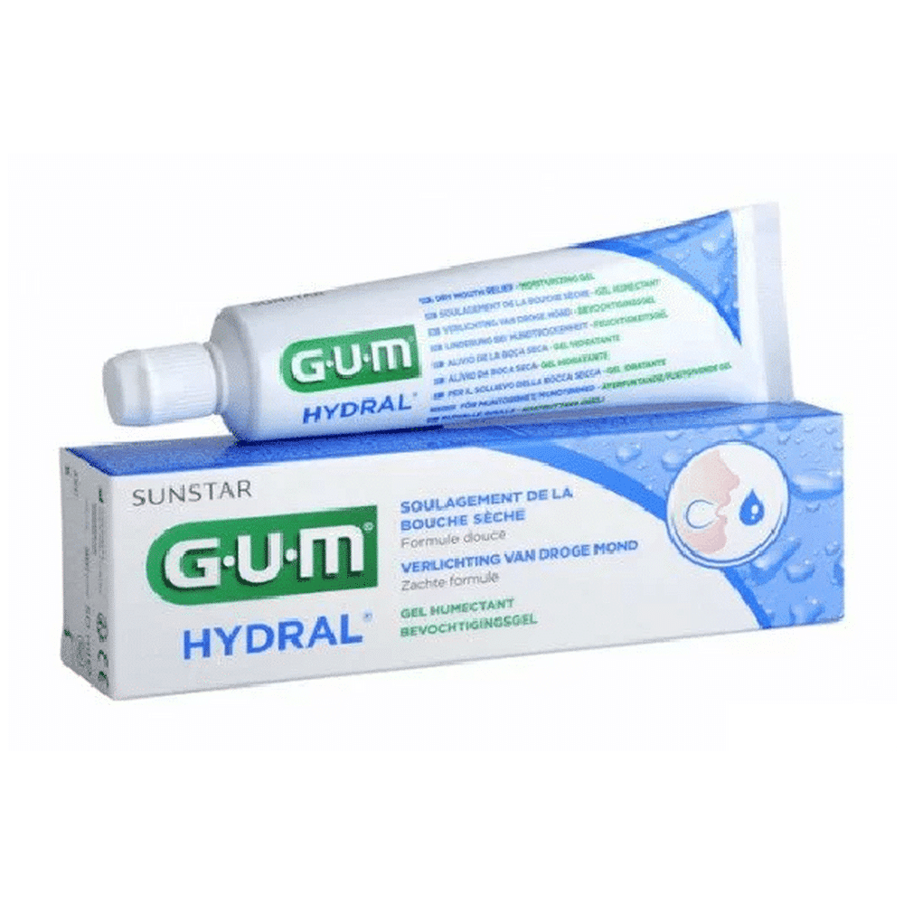 Sans titre Flacon GUM Hydral Gel Humectant 50ml pour l'hygiène quotidienne en Tunisie