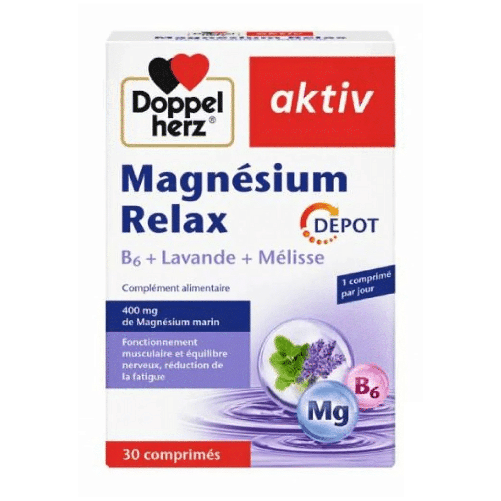 Doppelherz Aktiv Magnesium Relax 30 Comprimés