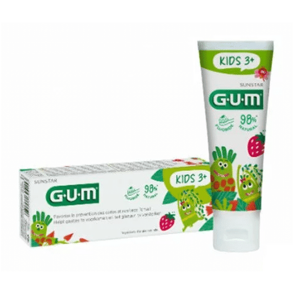 Sans titre Tube GUM Junior Gel Dentifrice 6+ Ans 50ml pour l'hygiène quotidienne en Tunisie