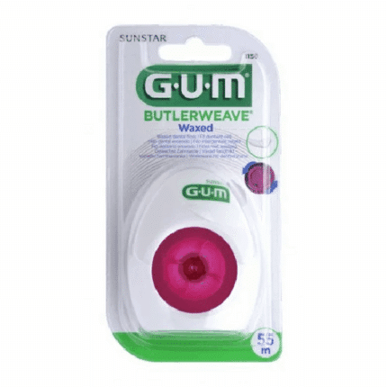 GUM Butlerweave Fil Dentaire 55m 1155 pour l'hygiène quotidienne en Tunisie