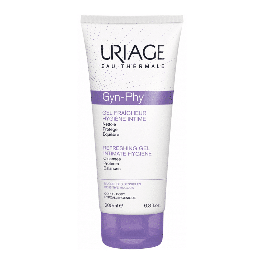 URIAGE GYN PHY - GEL FRAICHEUR HYGIENE INTIME MUQUEUSES SENSIBLES 200ML
