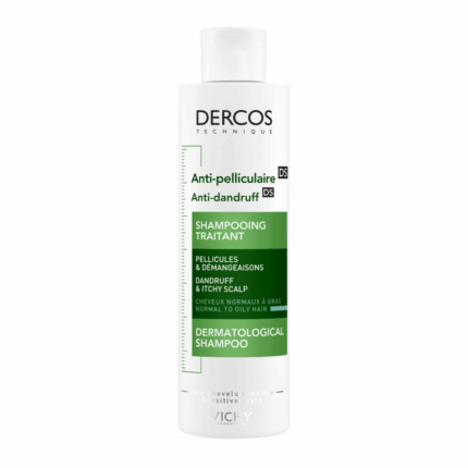 VICHY-DERCOS-SHAMPOING-ANTI-PELLICULAIRE-CHEVEUX-NORMAUX-À-GRAS-200-ML-PARA-DU-BONHEUR-TUNISIE