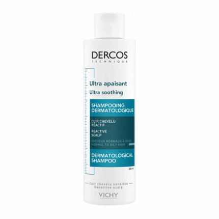 VICHY-DERCOS-ULTRA-APAISANT-SHAMPOING-POUR-CHEVEUX-NORMAUX-À-GRAS-200-ML-PARA-DU-BONHEUR-TUNISIE