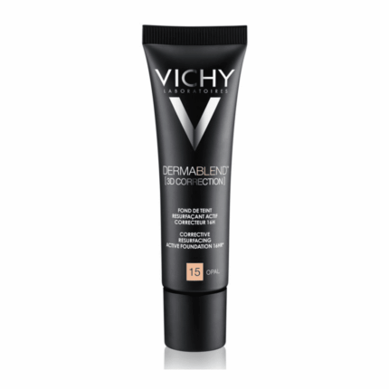 VICHY-DERMABLEND-3D-CORRECTION-SPF25-TEINTE-15-OPAL-30ML-PARA-DU-BONHEUR-TUNISIE