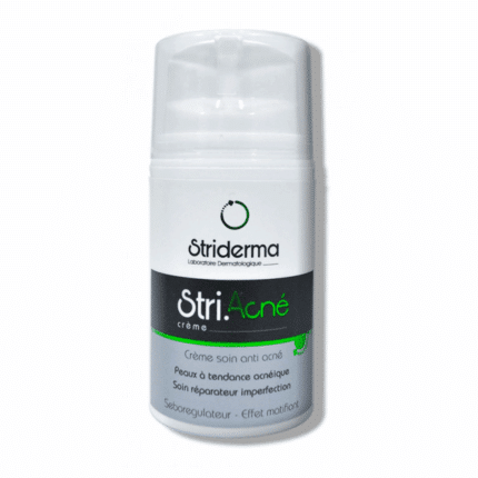 Tube Striderma Striacne crème Anti Acne 50ml pour le soin du visage en Tunisie