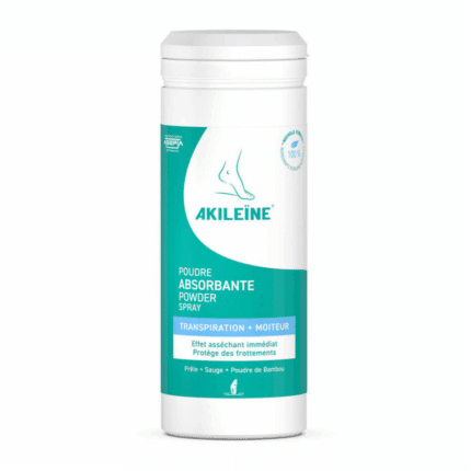 Boîte Akileine Poudre Anti Transpirante Pour Les pieds 75g pour le soin du corps en Tunisie