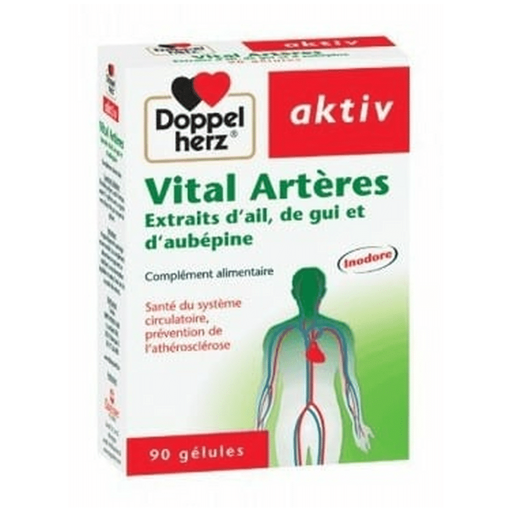 DOPPELHERZ AKTIV Vital Artères, 90 gélules