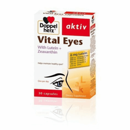 Boîte Doppelherz Aktiv Vital yeux 30 gélules en Tunisie
