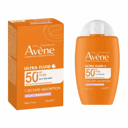 Avène Ultra Fluid Eclat Radiance Spf50+ 50ml pour la protection solaire en Tunisie