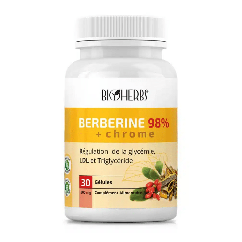 Bioherbs Berberine 98% + Chrome