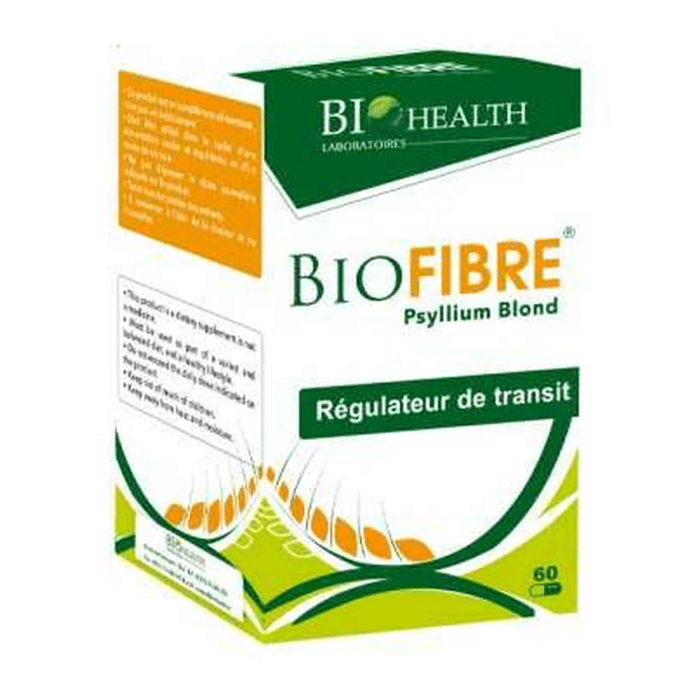 BIOHEALTH BIOFIBRE FIBRES VÉGÉTALES 60 GÉLULES
