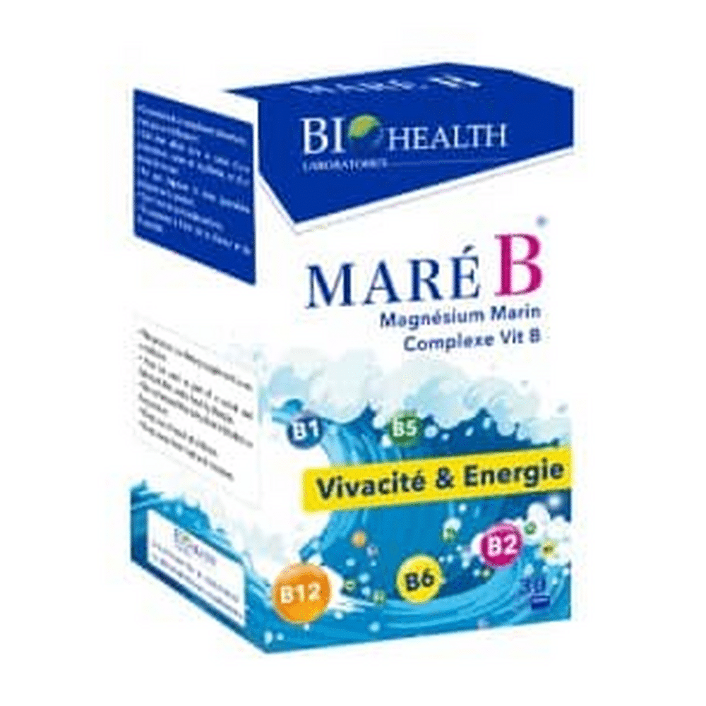 biohealth-mare-b-30-gelules Boîte Biohealth Mare B 30 gélules complément alimentaire en Tunisie