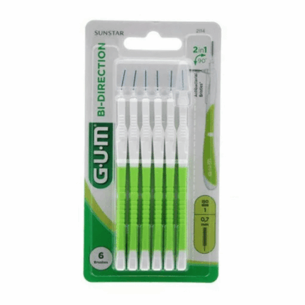 GUM bi Direction Brossette Interdentaire 0.7mm 2114 pour l'hygiène quotidienne en Tunisie