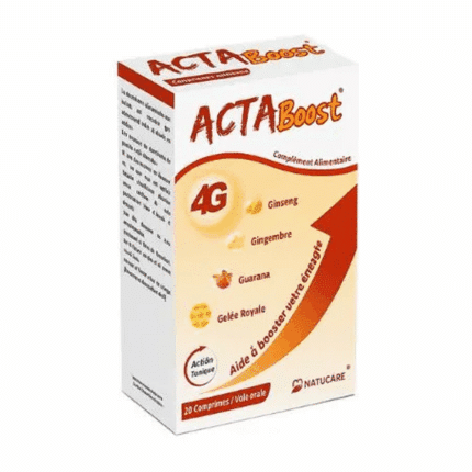 Boîte Acta Boost Bt/20 comprimés complément alimentaire en Tunisie