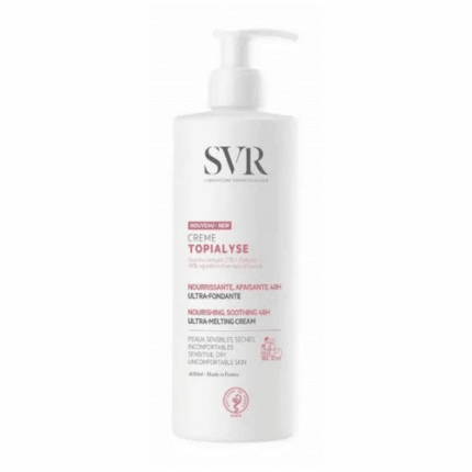 Tube SVR Topialyse crème Anti Dessechement 400ml pour le soin du visage en Tunisie