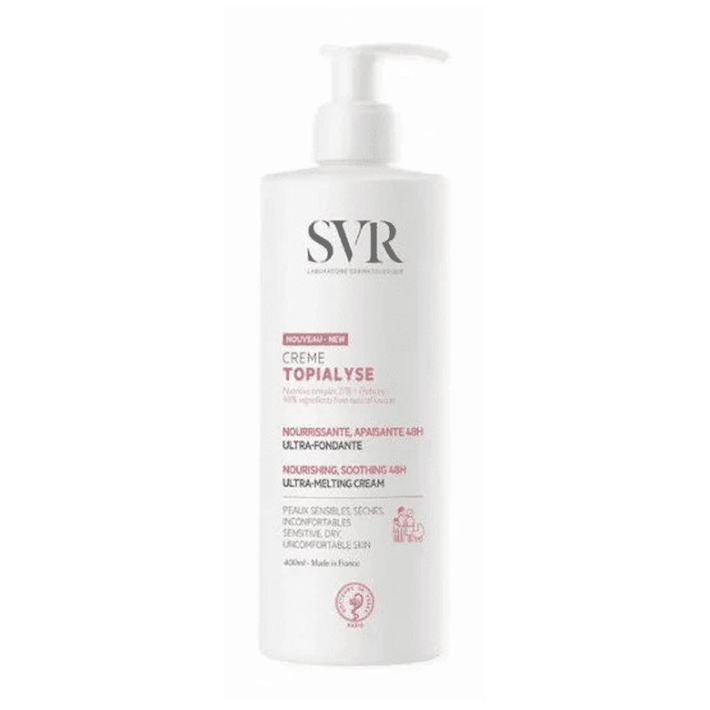 SVR Topialyse Crème nourrissante, apaisante 48h ultra fondante 400 ml