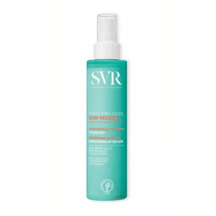 Flacon SVR svr sun secure Spray Après-Soleil 200ML brume rafraîchissante apaisante famille Tunisie