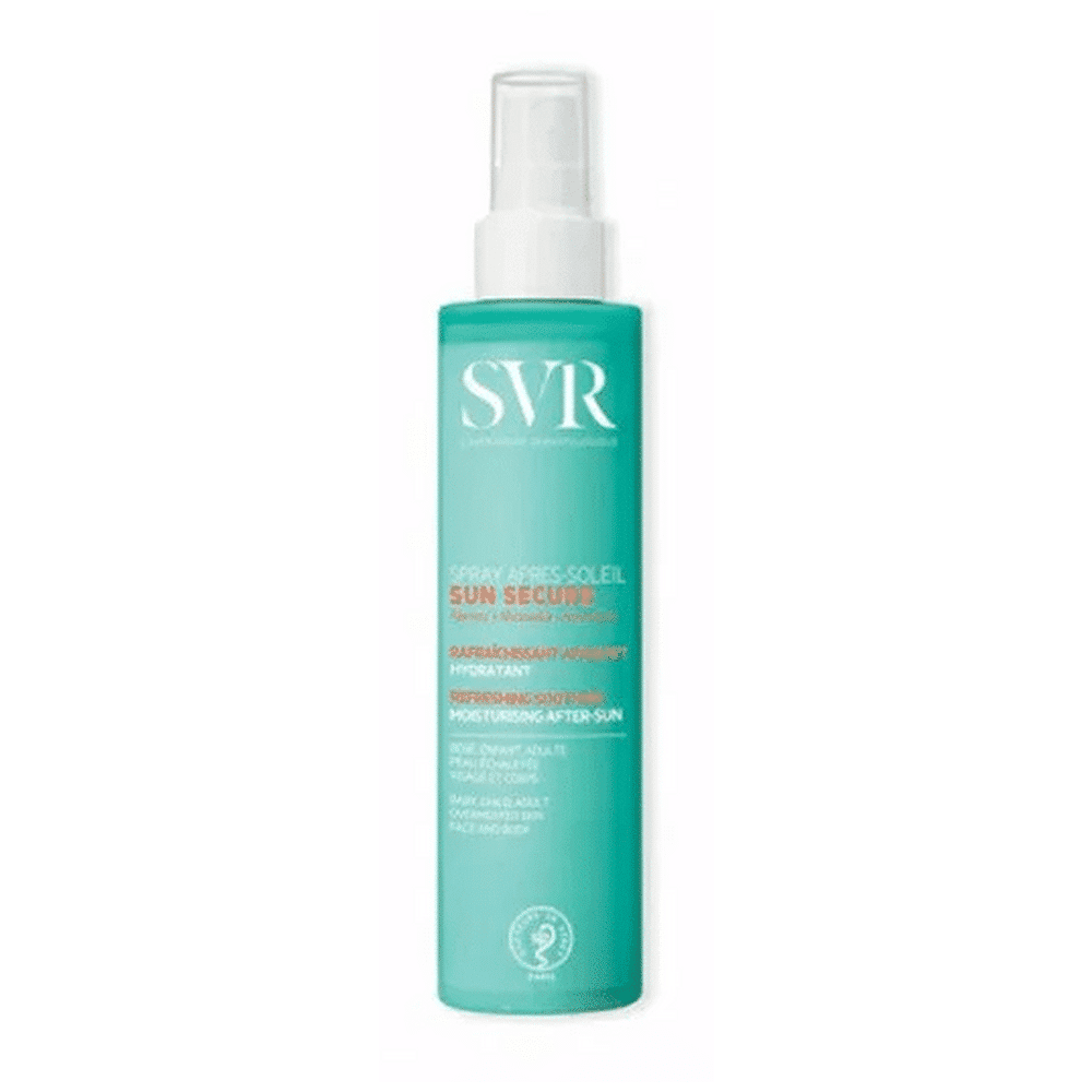 SVR SUN SECURE Spray Après-Soleil 200ML Flacon SVR svr sun secure Spray Après-Soleil 200ML brume rafraîchissante apaisante famille Tunisie