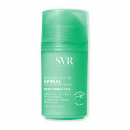 SVR Spirial Roll on Vegetal Anti Transpirant 50ml pour l'hygiène quotidienne en Tunisie