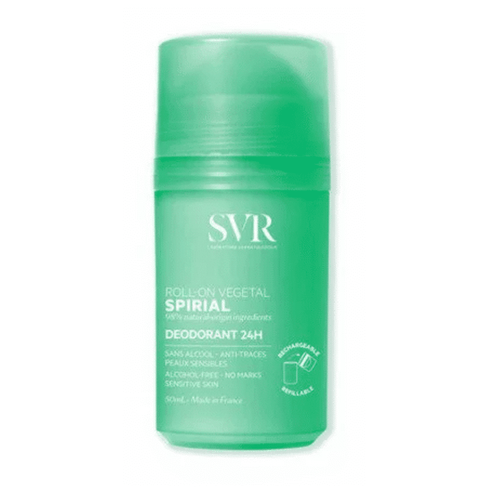 bonheur SVR Spirial Roll on Vegetal Anti Transpirant 50ml pour l'hygiène quotidienne en Tunisie