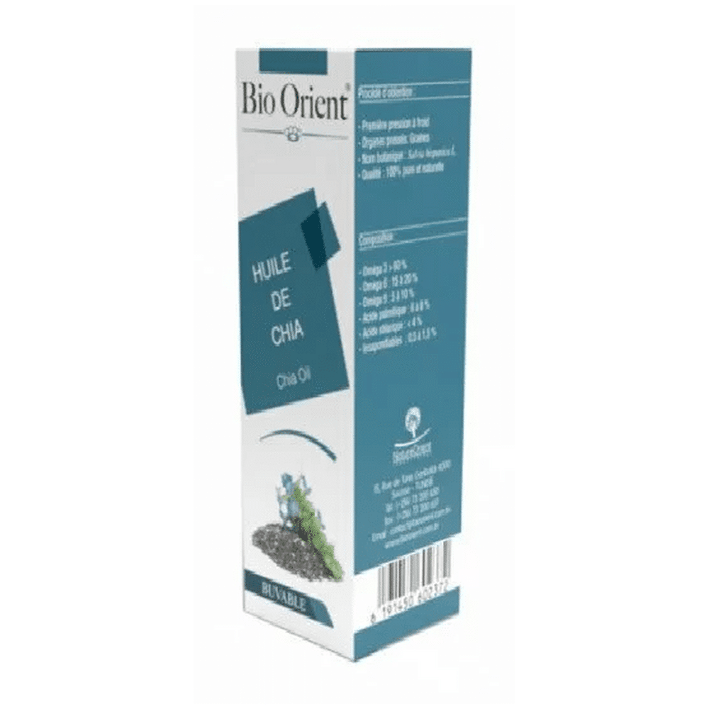 bonheur Flacon Bio Orient Huile de Chia 90ml en Tunisie
