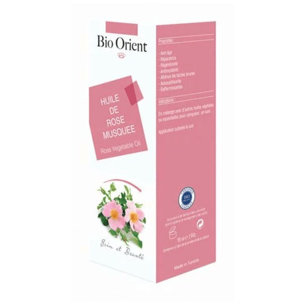 bonheur Flacon Bio Orient Huile de Rose Musquée 90ml en Tunisie