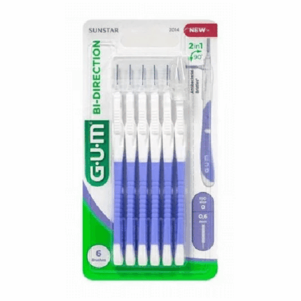 GUM bi Direction Brossette Interdentaire 0.6mm 2014 pour l'hygiène quotidienne en Tunisie