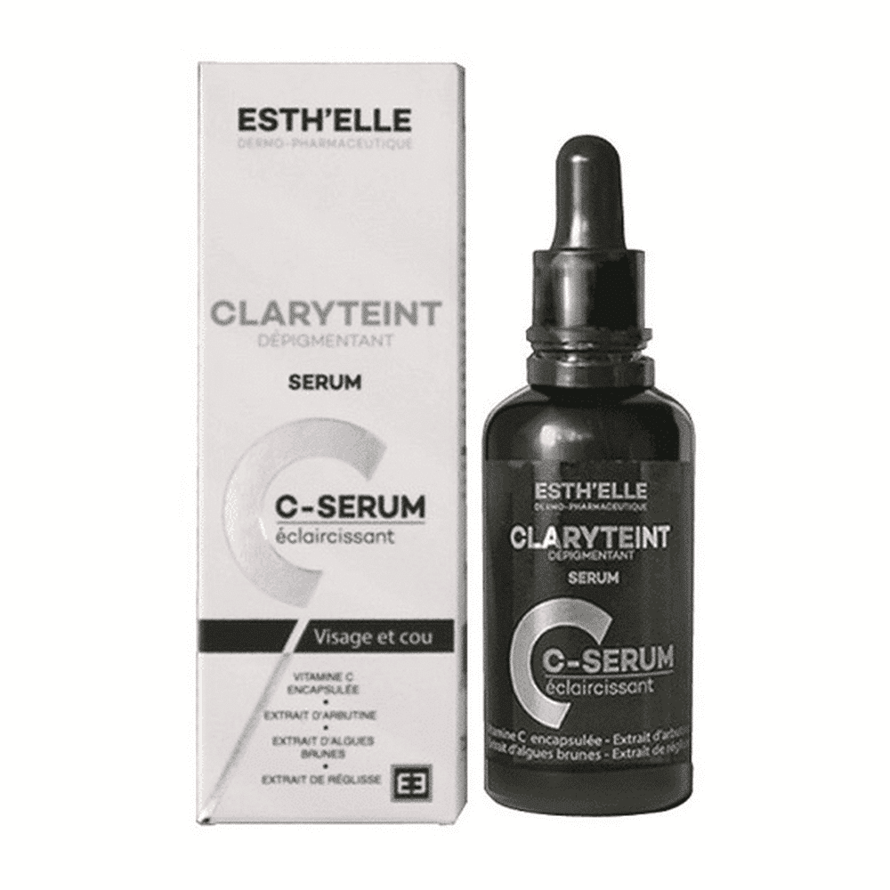 bonheur Flacon Esth’elle Claryteint C-serum Depigmentant 30 g pour le soin du visage en Tunisie