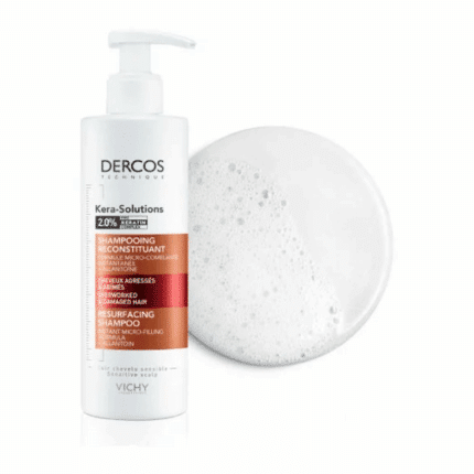 Flacon Vichy Dercos Kera Solutions Shampooing 250ml pour le soin des cheveux en Tunisie