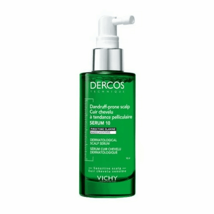 Flacon Vichy Dercos sérum 10 Cuir Chevelu A Tendance Pelliculaire 90ml pour le soin des cheveux en Tunisie