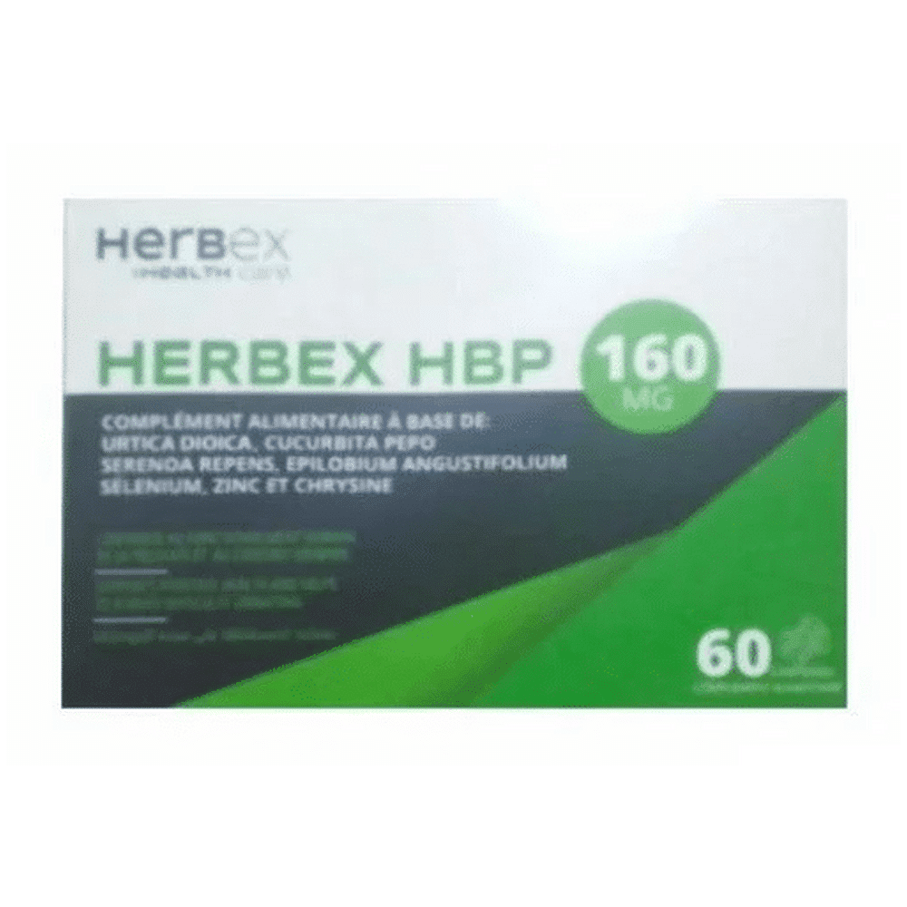 Herbex Hbp 160 mg 60 Comprimés