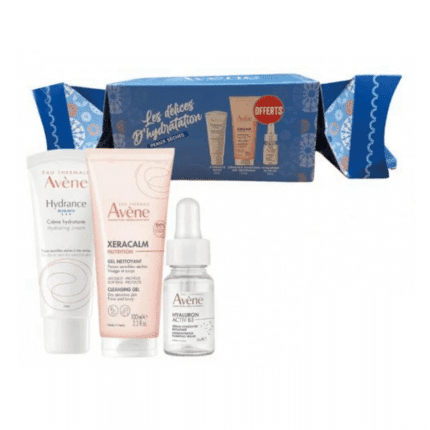 Avene Coffret Les Delices D’hydratation Hydrance Riche+XeraCalm Gel 100ml+Hyaluron Activ B3 10ml Offerts en Tunisie