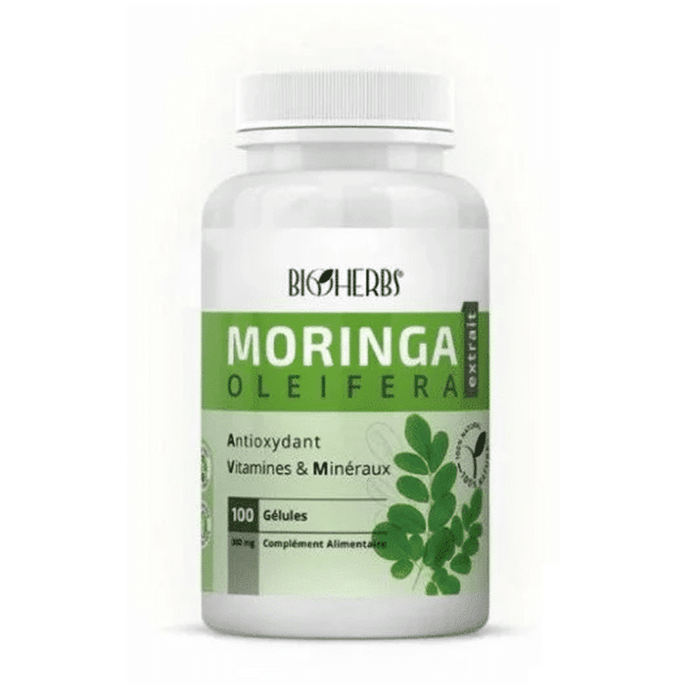 BIOHERBS - MORINGA OLEIFERA 100 GELULES