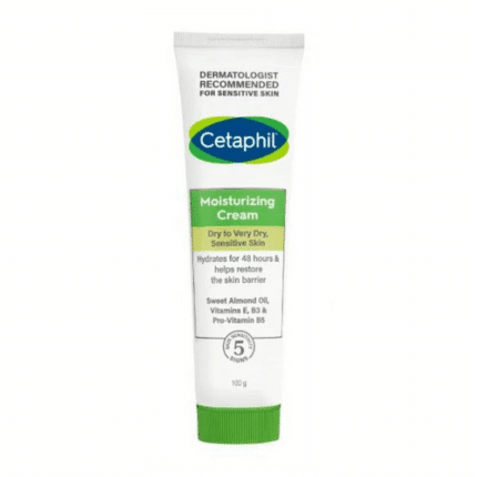 Tube Cetaphil crème Hydratante 100g pour le soin du visage en Tunisie