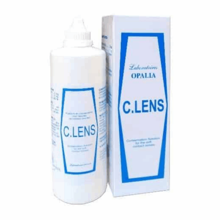 Flacon C Lens Solution de Lentilles 180ml pour le soin du visage en Tunisie