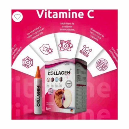 Castor Booster Collagen 12 Shots de 15ml pour le soin du visage en Tunisie