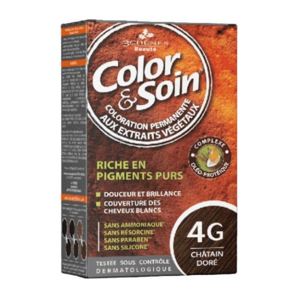 color-soin-coloration-chatain-dore-4g 3 Chenes Color & Soin Coloration Chatain Dore 4g 3 Chenes en Tunisie