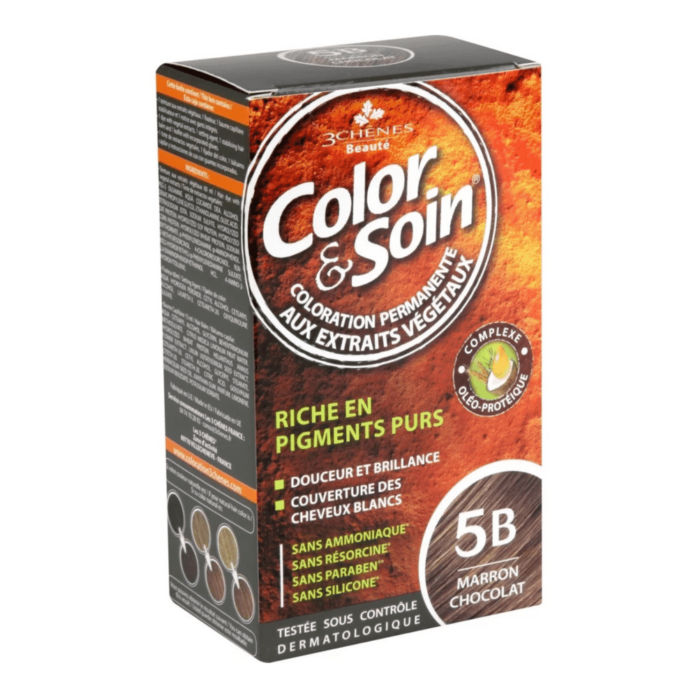 color-soin-coloration-marron-chocolat-5b 3 Chenes Color & Soin Coloration Marron Chocolat 5b en Tunisie