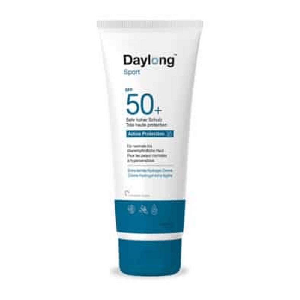 Daylong Sport Hydrogel SPF50+ 50ML Tube daylong sport creme Hydrogel SPF50+ 50ML pour protection solaire sport visage