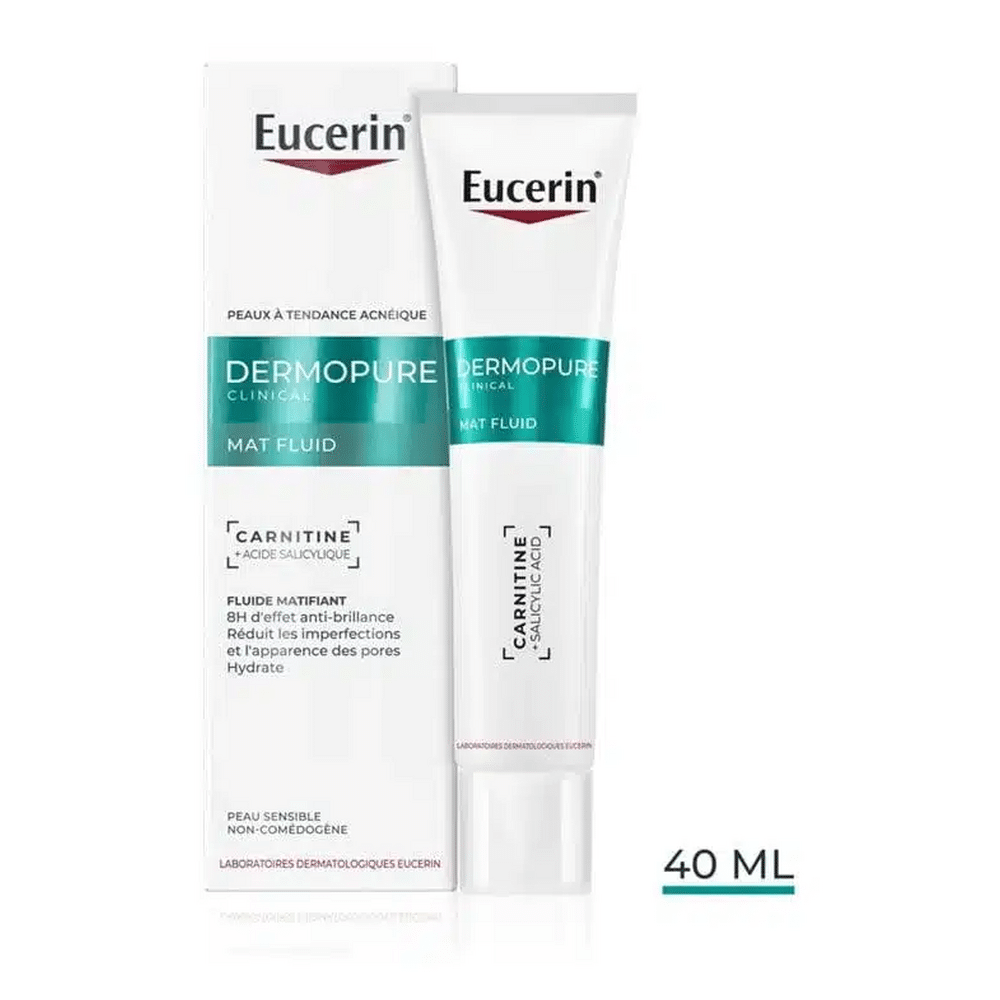 e317da0d521447a3b643d4cd600e6036-screen (1) Flacon Eucerin Dermopure Clinical Fluide Matifiant 50 ml pour le soin du visage en Tunisie