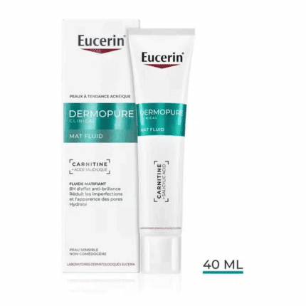 Flacon Eucerin Dermopure Clinical Fluide Matifiant en Tunisie