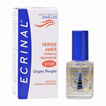 Flacon Ecrinal Vernis Amer Stop Aux Ongles Ronges 10ml en Tunisie