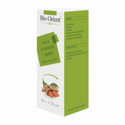 Flacon Bio Orient Huile D’amande Amère 90ml (زيت اللوز المر) en Tunisie