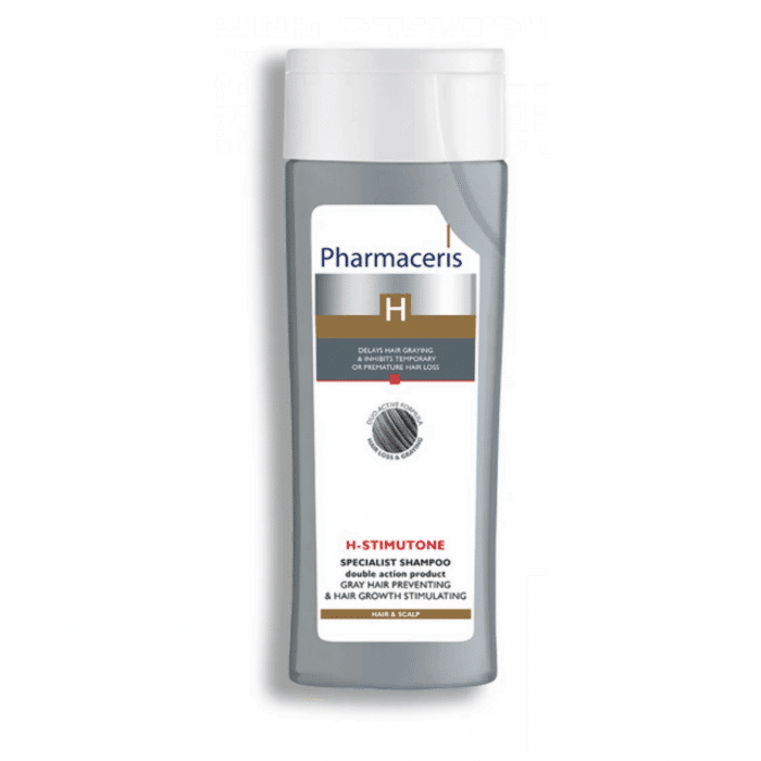 Flacon Pharmaceris H Stimutone Shampooing Prevention cheveux Gris et Repousse en Tunisie