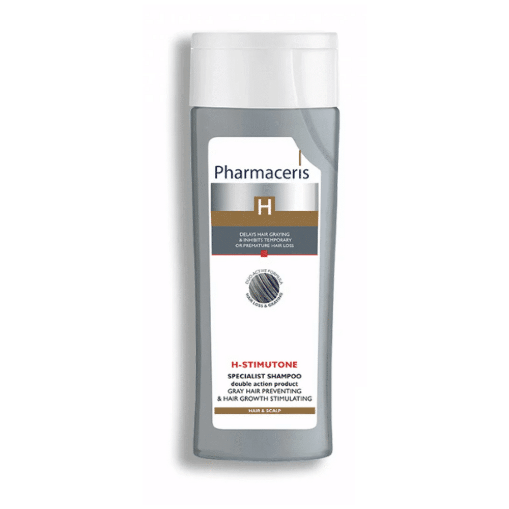 ee14 Flacon Pharmaceris H Stimutone Shampooing Prevention cheveux Gris et Repousse en Tunisie
