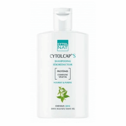 Flacon Cytolnat Cytolcap S Shampooing Seboregulateur 200ml pour le soin des cheveux en Tunisie