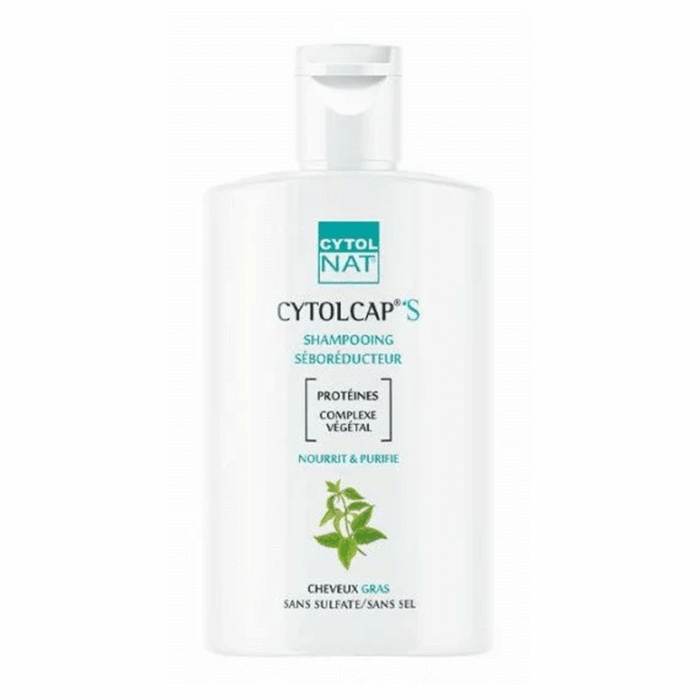 Flacon Cytolnat Cytolcap S Shampooing Seboregulateur 200ml pour le soin des cheveux en Tunisie