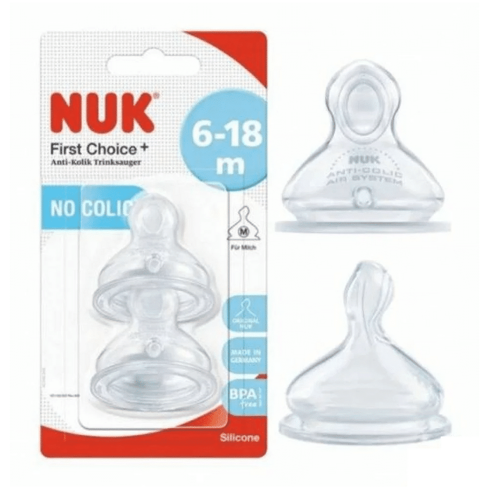 ee2004 NUK First Choice Tetine 6-18 M Lot 2 pour bébé en Tunisie