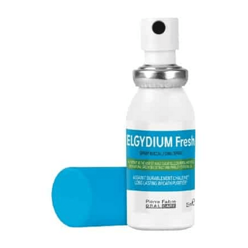 Elgydium Fresh Spray au the Vert et aux Huiles Essentielles 15 ml