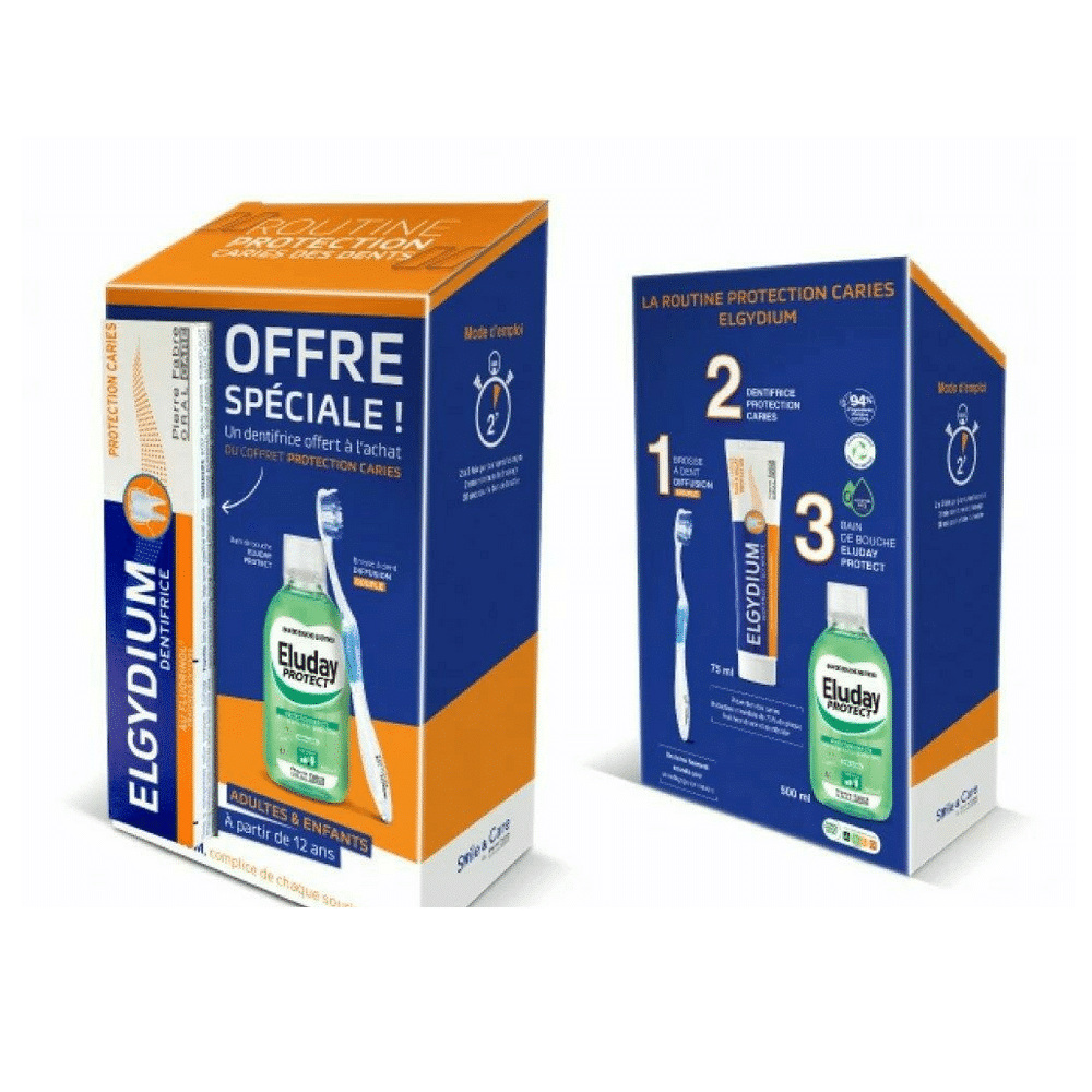 Elgydium Coffret Anti Carie Meduim